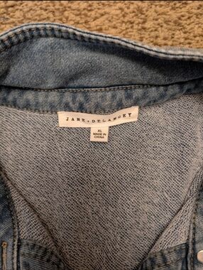 Jane and Delancey Light Blue Denim Jacket